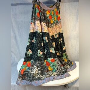 Floral Patchwork Maxi Dress